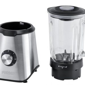 FURBER Standmixer Crusher Silber