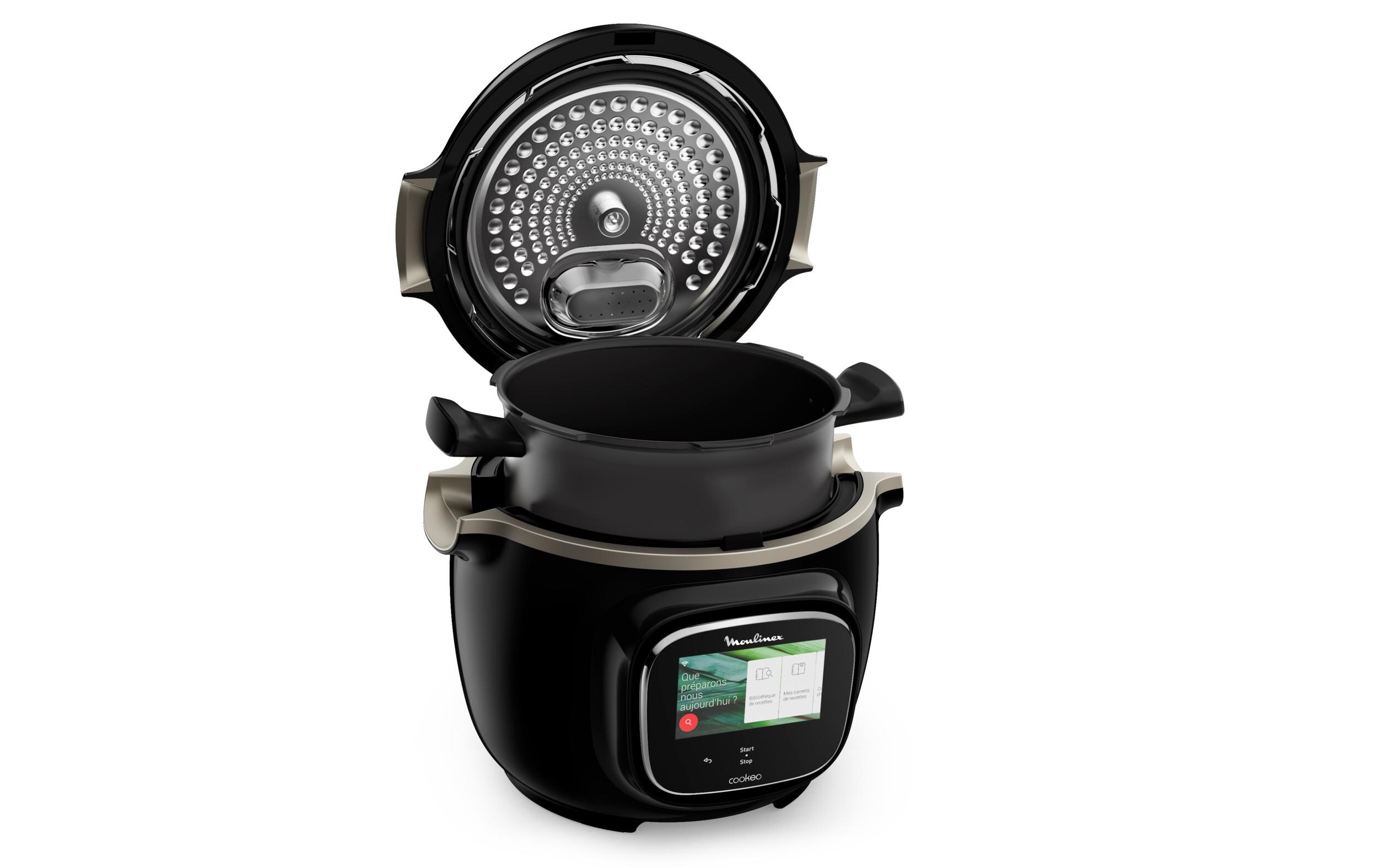 Moulinex Küchenmaschine Cookeo Touch CE9028CH Schwarz - Image 3