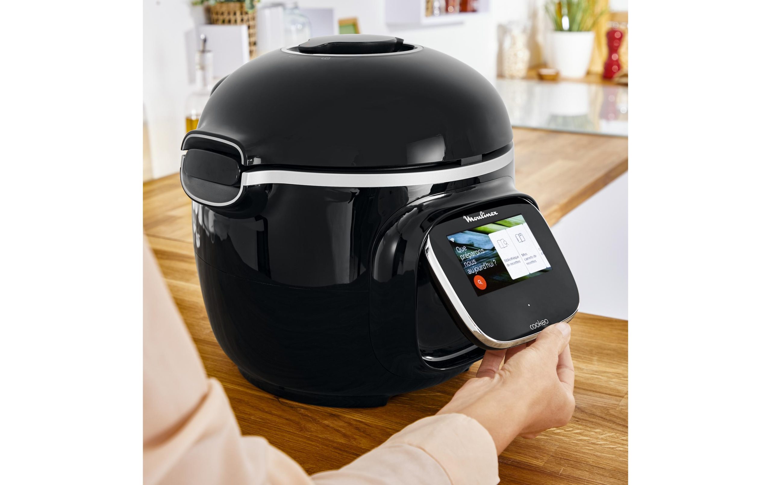 Moulinex Küchenmaschine Cookeo Touch CE9028CH Schwarz - Image 9