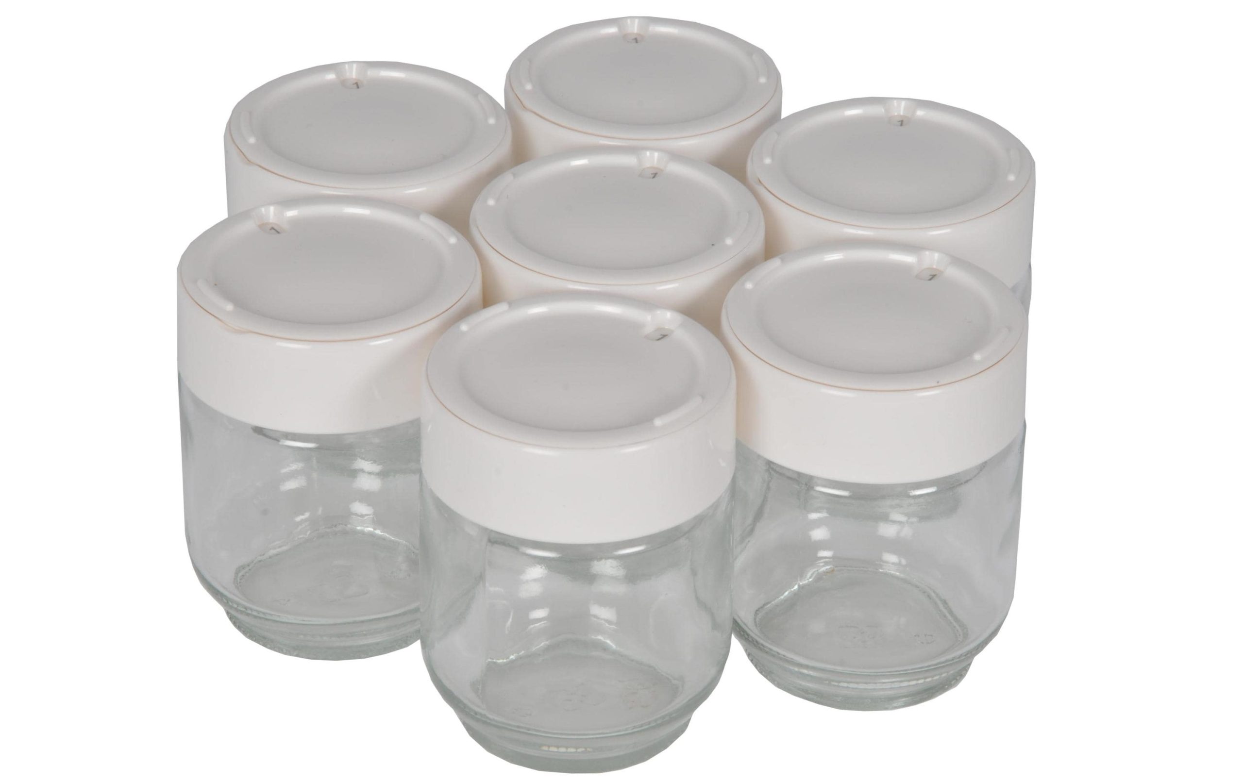 Moulinex Joghurtgläser 7 Stück, 0.15 l, Transparent - Image 2