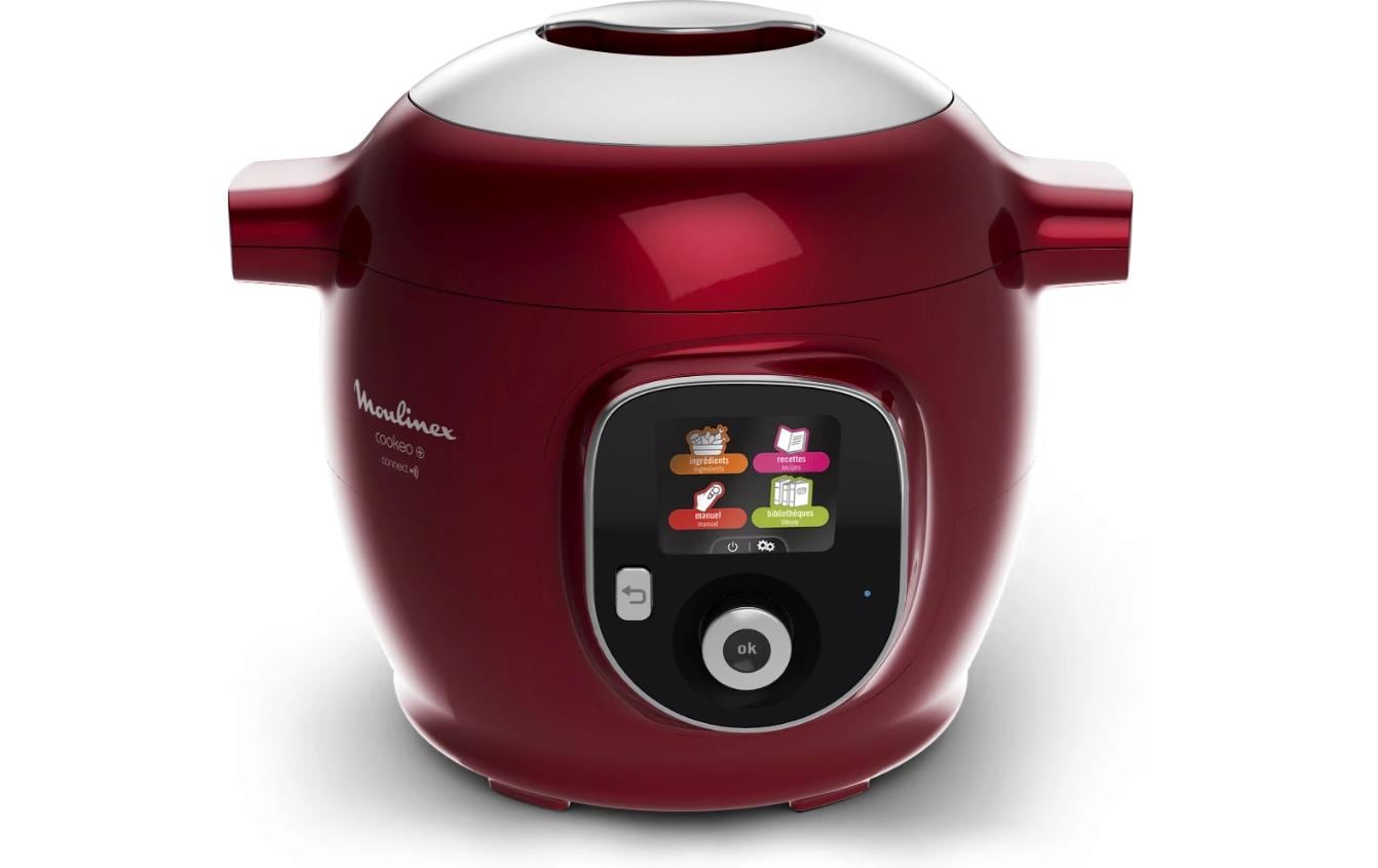 Moulinex Küchenmaschine Cookeo+ Connect CE86F5 Rot