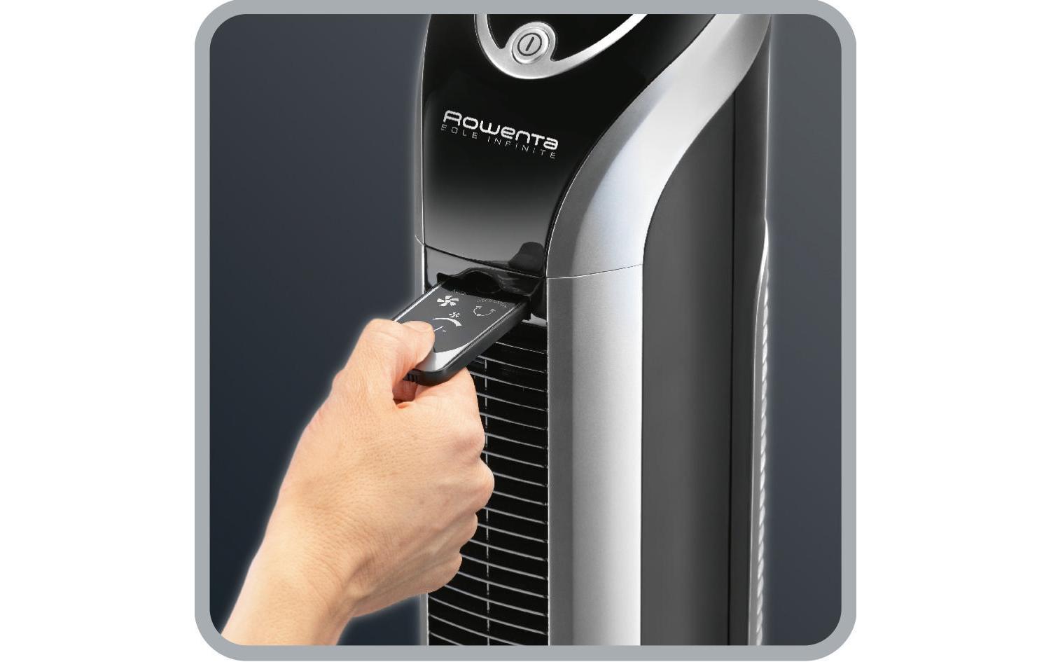 Rowenta Turmventilator Eole Infinite VU6670 Schwarz - Image 4