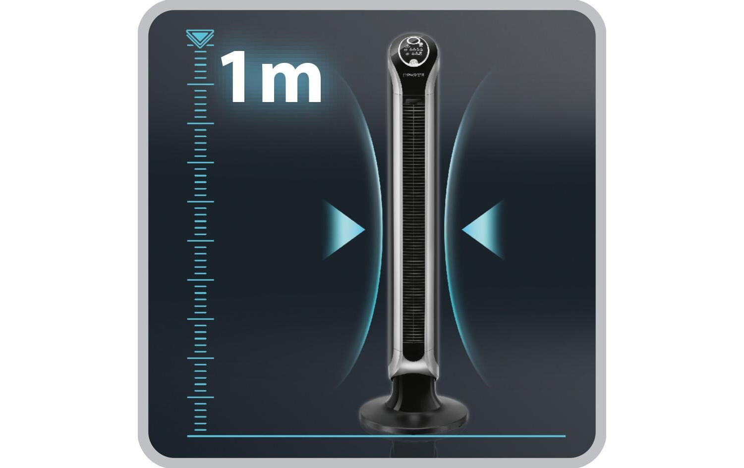 Rowenta Turmventilator Eole Infinite VU6670 Schwarz - Image 6