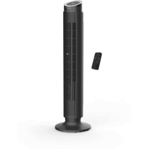 Rowenta Turmventilator Eole Silence Force Schwarz