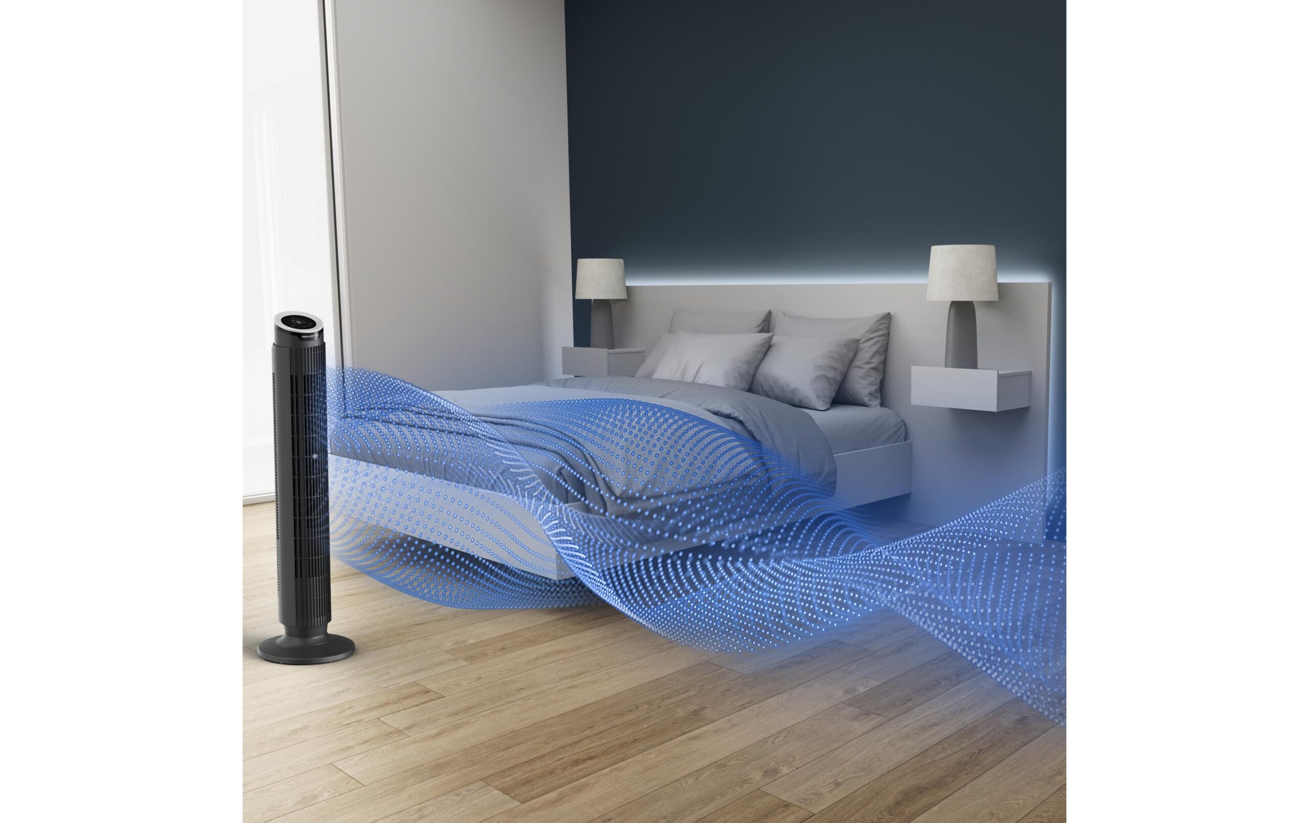 Rowenta Turmventilator Eole Silence Force Schwarz - Image 7